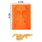 Dekor Silikon Şeker Hamuru, Sabun, Mum Kalıp