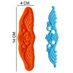 Dekor Silikon Şeker Hamuru, Sabun, Mum Kalıp