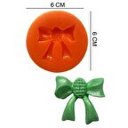 Fiyonk Kurdele Silikon Şeker Hamuru, Sabun, Mum Kalıp