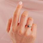 0.02 Karat Elmas Fantezi Yüzük