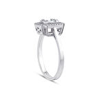 0.25 Karat Baget Pırlanta Yüzük