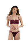 STORMED İç Giyim Kadın Dantelli Destekli Sütyen Takımı 1240