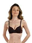 STORMED Kadın Kalp Desenli Destekli Sütyen 130