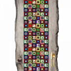 Frida Örgü Dantel Görünümlü Özel Desen Ranır - Runner