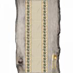 Çeşitli çiçekler Ekoseli Ranır - Runner