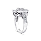 1.25 Karat Baget Taşlı Pırlanta Fantezi Yüzük