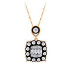 0.17 Karat Elmas Fantezi Kolye