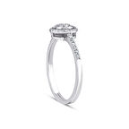 0.24 Karat Baget Taşlı Pırlanta Yüzük