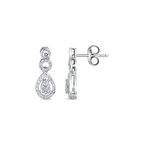 0.35 Karat Pırlanta Fantezi Küpe