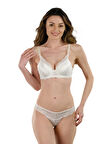 STORMED İç Giyim Kadın Dantelli Desteksiz Sütyen Takımı 1645