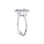 0.36 Karat Baget Pırlanta Yüzük