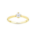 0.30 Karat Pırlanta Tektaş Yüzük