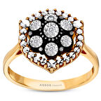 0.02 Karat Elmas Fantezi Yüzük