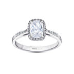 0.24 Karat Topaz Taşlı Pırlanta Yüzük