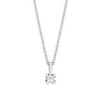 0.25 Karat Pırlanta Tektaş Kolye