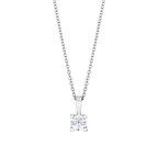 0.35 Karat Pırlanta Tektaş Kolye