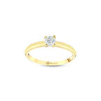 0.20 Karat Pırlanta Tektaş Yüzük