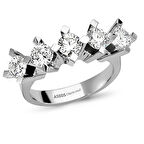 0.20 Karat Pırlanta Beştaş Yüzük