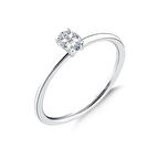 0.25 Karat Pırlanta Tektaş Yüzük