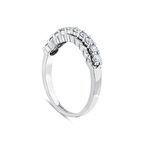 0.20 Karat Pırlanta Yarım Tur Yüzük