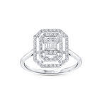 0.15 Karat Baget Pırlanta Yüzük