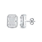 Baget Pırlanta Küpe