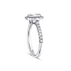 0.45 Karat Baget Pırlanta Yüzük