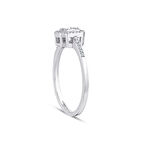 0.18 Karat Baget Pırlanta Yüzük