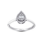 0.19 Karat Baget Taşlı Pırlanta Yüzük