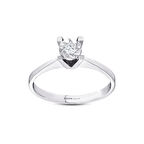 0.05 Karat Pırlanta Tektaş Yüzük