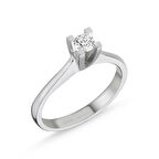 0.30 Karat Pırlanta Tektaş Yüzük