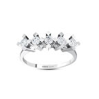 0.71 Karat Pırlanta Beştaş Yüzük