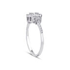 0.26 Karat Baget Pırlanta Yüzük