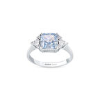 0.19 Karat Violet Taşlı Pırlanta Yüzük