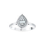 0.20 Karat Baget Taşlı Pırlanta Yüzük