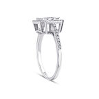 0.36 Karat Baget Pırlanta Yüzük