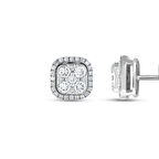 0.83 Karat Pırlanta Fantezi Küpe