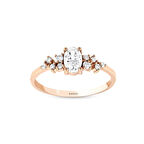 0.53 Karat Pırlanta Tektaş Yüzük