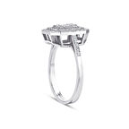 0.52 Karat Baget Pırlanta Yüzük