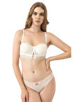 STORMED İç Giyim Kadın Straplez Dantel Detaylı Destekli Sütyen Takımı 2020