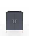 Hyperion Şifonyer 2 Kapaklı 88x44x106 Antrasit-Antrasit