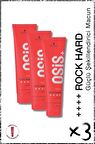 Rock Hard Ultra Güçlü Şekillendirici Macun 150ml x 3 Adet | Kalıcı Tutuş Krem Parlaklık Jeli