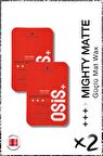 Mighty Matte Güçlü Tutucu Mat Wax 100ml x 2 Adet | Orta Tutuş Güçlü Doku Mat Bitişli Wax Krem