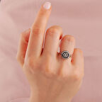 0.24 Karat Elmas Fantezi Yüzük