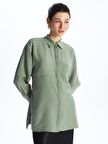 Düz Oversize Kadın Gömlek Tunik