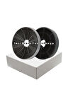 DWK065G60R/01 Bosch Ankastre Davlumbaz Aspiratör İçin Ø16CM 2 Adet (1 Kutu) Karbon Filtre