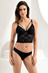 Desteksiz Bralet Takım Siyah Mb12800-b