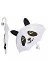 Seçtim Aldım Çocuk Şemsiyesi Panda-2 Beyaz Panda 9 Telli 45 Cm 3