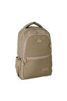 Sırt Çantası, Üç Bölmeli, Bej
