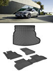 Sahler Mercedes C Serisi W205 2014-2021 4.5D Paspas 3D Rizline Bagaj Havuzu Set